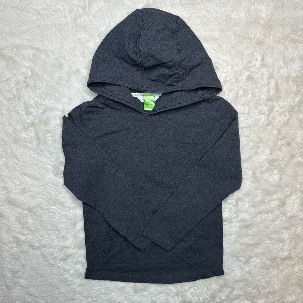 Peekaboo Beans Hoodie Grey Size 7